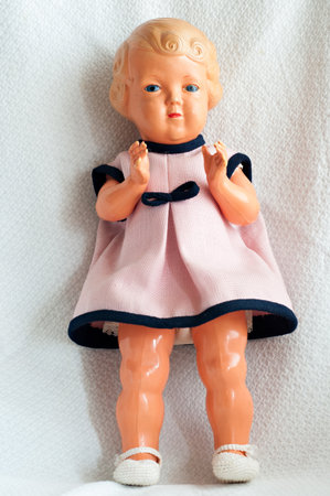 Antigua doll with more than eighty yearsの写真素材