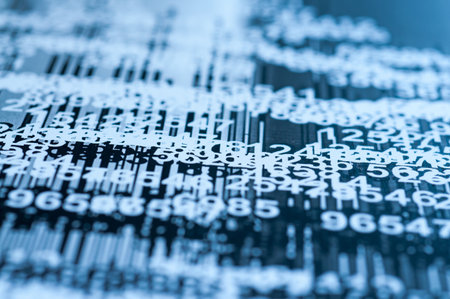 Financial graphs and charts analysis 