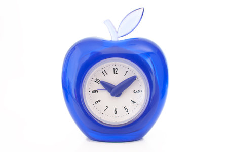 Alarm clock with apple shape