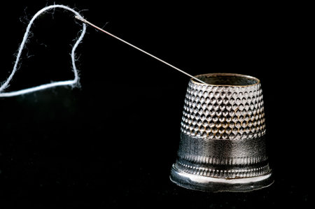 Detail of typical objects of a tailor