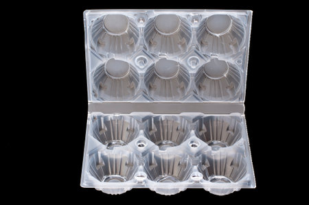 Detail of an eggcup without eggsの写真素材