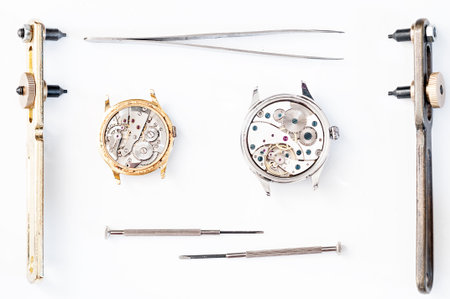 Special tools for repair of clocks 