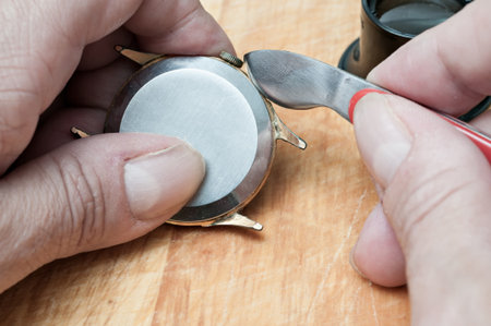 Special tools for repair of clocks の写真素材