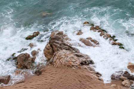 Overview beaches of the Costa Brava in Spain