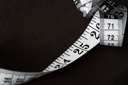 Detail of a measuring tape