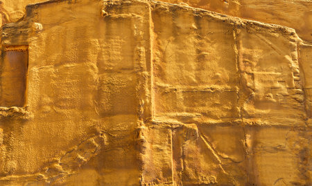 Impermeable wall of a buildingの写真素材