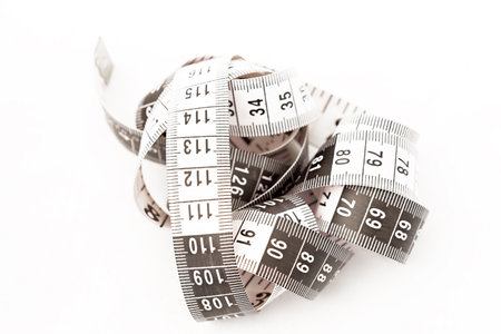Detail of a measuring tape
