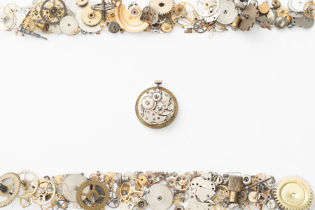 Details of watches and mechanisms for reparation, restoration and maintenance