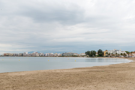 Empuriabrava, Costa Brava in Girona (Spain)の写真素材