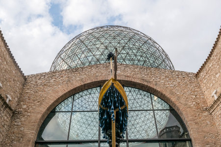 Dali Theatre Museum in Figueres (Spain)のeditorial素材