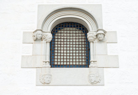 Details city of Sitges in Barcelona (Spain)の写真素材