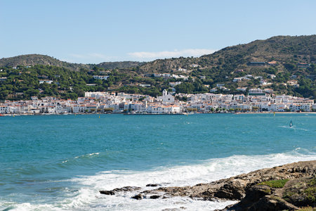 PORT DE LA SELVA - GIRONA (SPAIN) - Fishing village on the Cap de Creus (Costa Brava) and tourist...