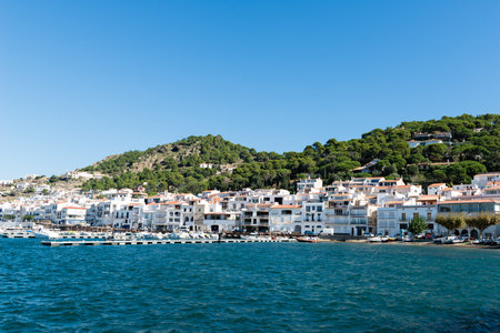 PORT DE LA SELVA - GIRONA (SPAIN) - Fishing village on the Cap de Creus (Costa Brava) and tourist...