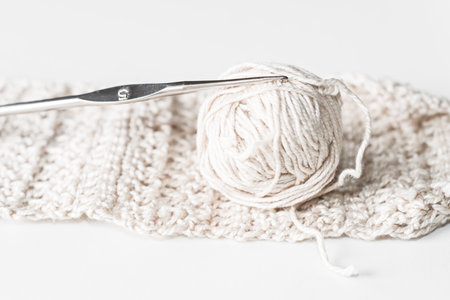 Crochet - weaving technique to work with yarn or string