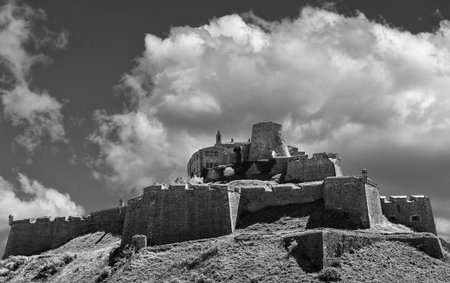 City Cardona in Barcelona (Spain)の写真素材