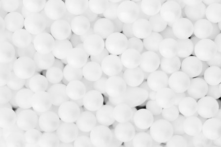 Polystyrene for the protection of goods and delicate objectsの写真素材