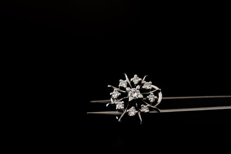 Details of jewelry for reparation, restoration and maintenanceの写真素材