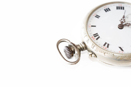 Details of a pocket watch from various anglesの写真素材