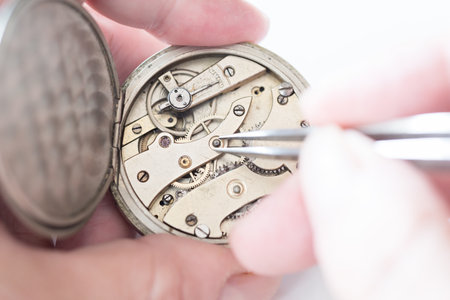 Details of watches and mechanisms for reparation, restoration and maintenance