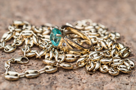 Details of jewelry for reparation, restoration and maintenanceの写真素材