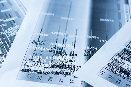 Simulation of a financial study
