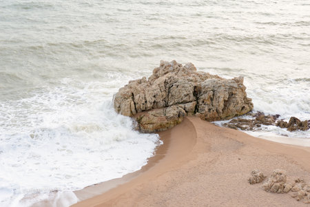 Landscapes and details of the Costa Brava in Girona (Spain)