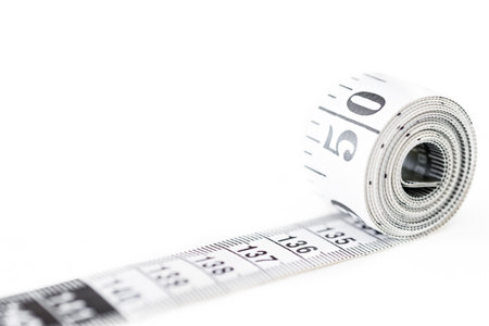 Measuring tape - Weight loss concept - fattening - sizeの写真素材