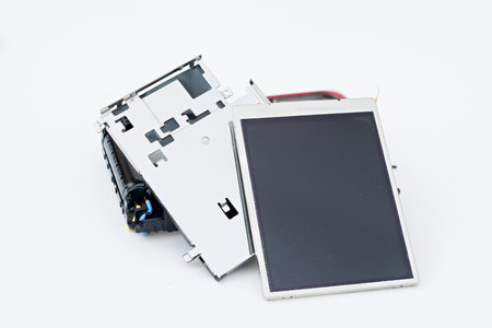 Dismantling of digital cameras for recycling
