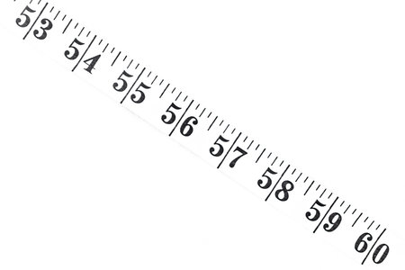 Detail of a tape used by a tailor