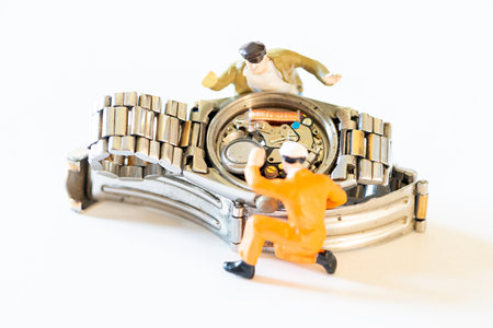 Details of watches and mechanisms for reparation, restoration and maintenance