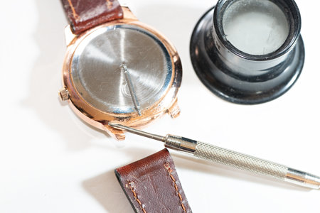 Details of watches and mechanisms for reparation, restoration and maintenance