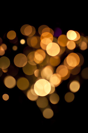 Background defocused colored  lights. Not photoshop.の写真素材