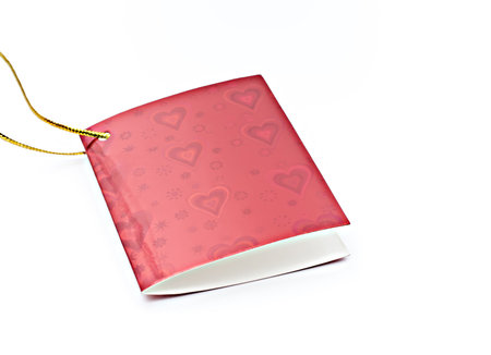 Valentine's Day greeting cards on a white background.
の写真素材