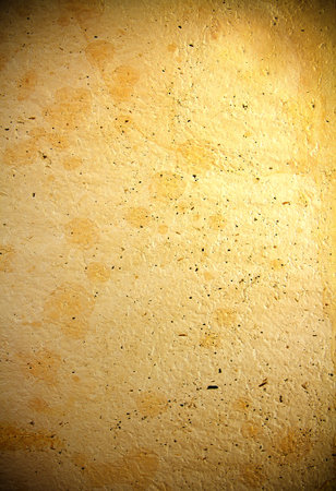 A grunge old piece of paper with a very detailed organic texture. Great as a background.の写真素材