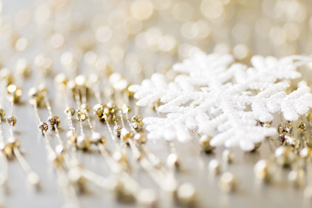 Star on a golden light background.の写真素材