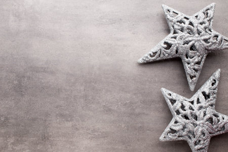 Christmas greeting card. Symbol and decor.の写真素材