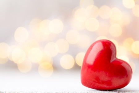 Vintage Christmas background with Christmas decorationの写真素材