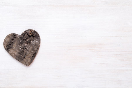 Valentines Day background with hearts.の写真素材