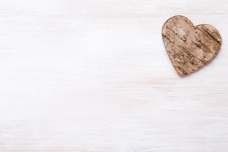 Valentines Day background with hearts.の写真素材