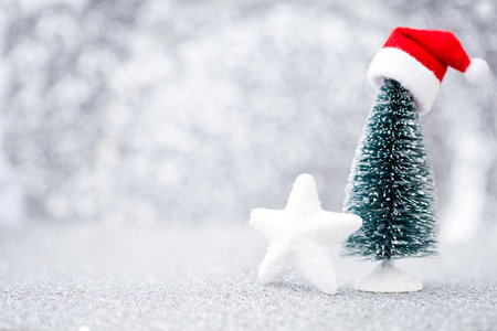 Christmas decor. Christmas greeting card. Symbol xmas.の写真素材