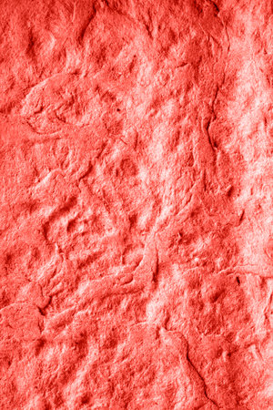 Living coral wooden background. Abstract wallpapper.の写真素材