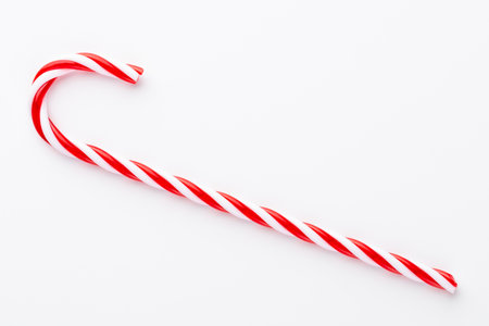 Christmas decor closeup on a white background. Isolated - Image
