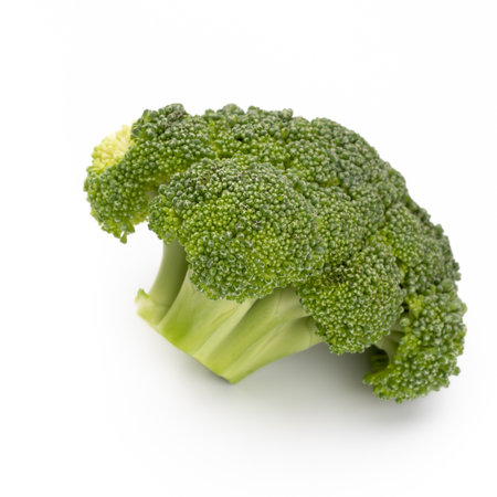 Broccoli isolated on a white background. の写真素材