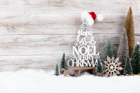 Christmas background. Christmas tree and decorations.の写真素材