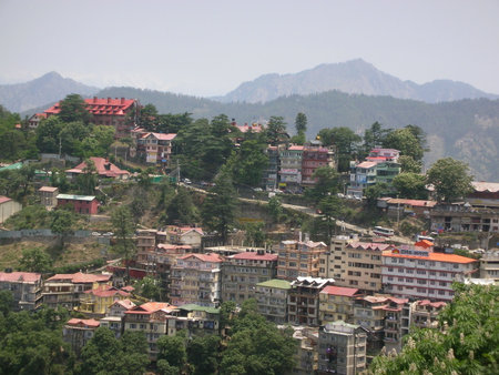 a hill station in Indiaの写真素材