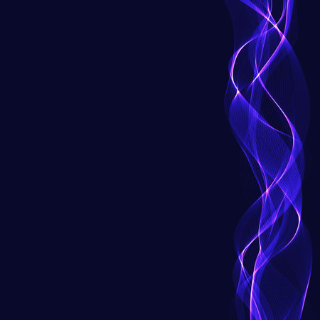 background with glowing ribbonsのイラスト素材