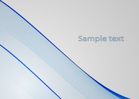 Blue abstract background for Your design. Vector illustrationのイラスト素材