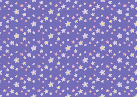 Floral seamless pattern. Fine texture with flowers. Vector Illustration. EPS10のイラスト素材