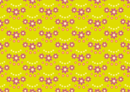 Floral seamless pattern. Fine texture with flowers. Vector Illustration. EPS10.のイラスト素材