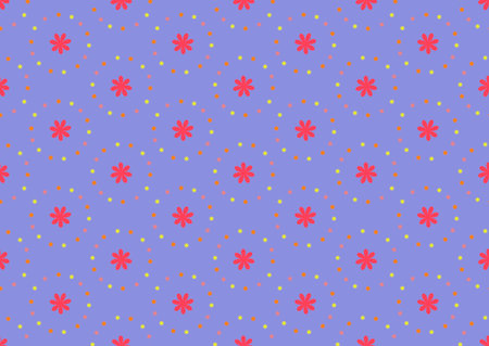 Floral seamless pattern. Fine texture with flowers. Vector Illustration. EPS10.のイラスト素材